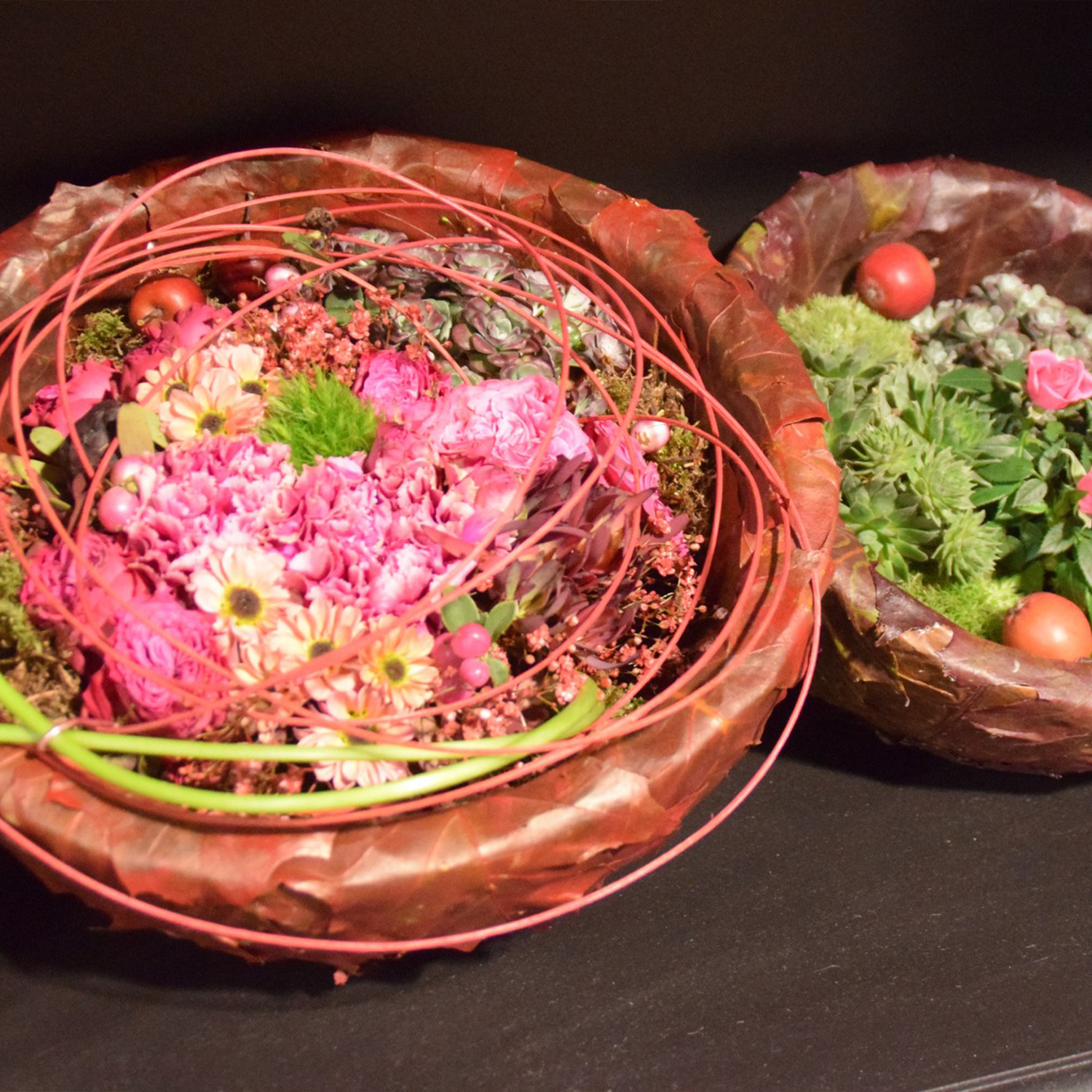 Jardinerie Bellis Mouscron - Cours de composition florale 2