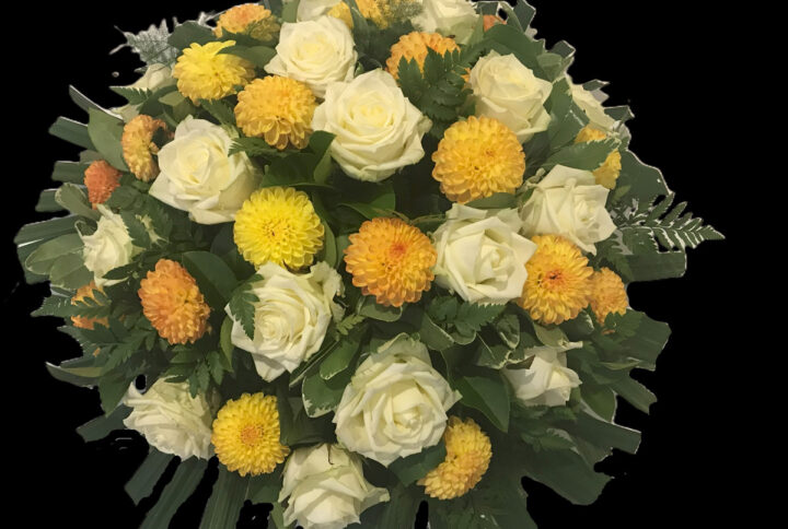 Jardinerie Bellis Mouscron - Composition funéraire a52