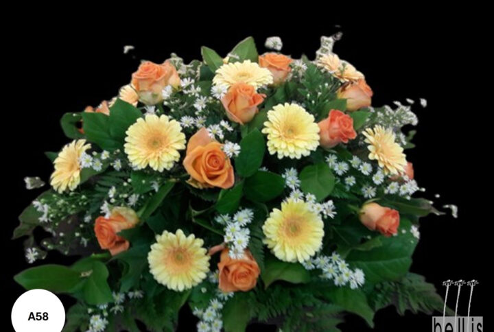 Jardinerie Bellis Mouscron - Composition funéraire a58
