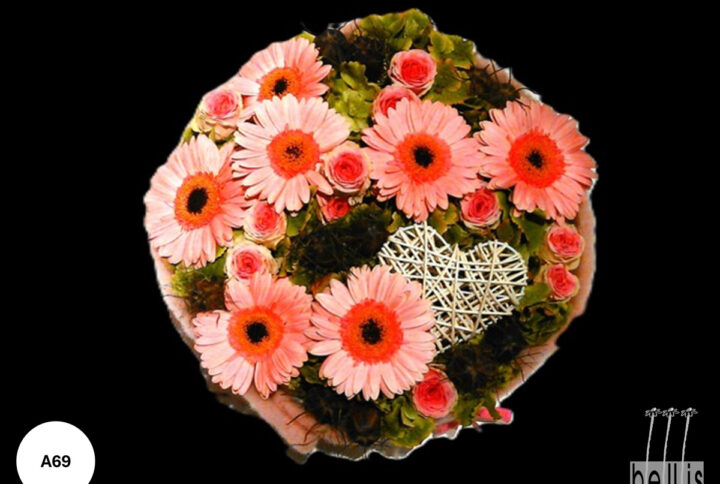 Jardinerie Bellis Mouscron - Composition funéraire a69