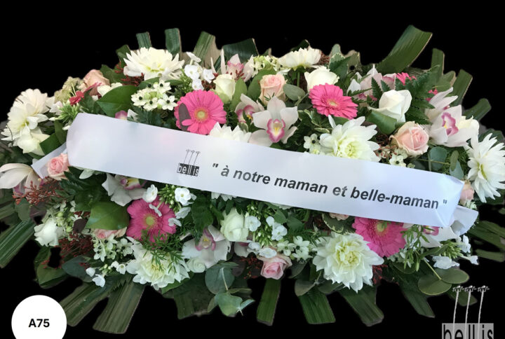 Jardinerie Bellis Mouscron - Composition funéraire a75