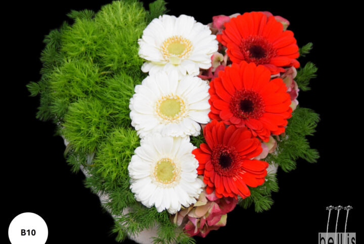Jardinerie Bellis Mouscron - Composition funéraire B10
