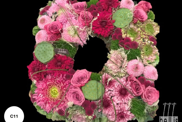 Jardinerie Bellis Mouscron - Composition funéraire C11